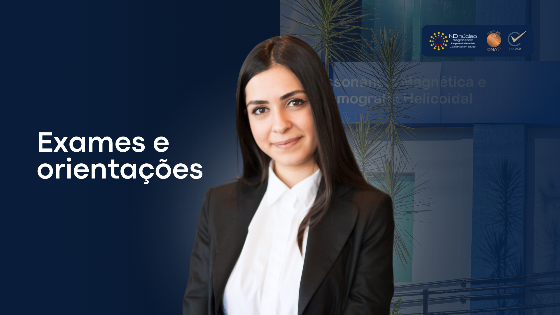 Banner da pagina exames e orientações